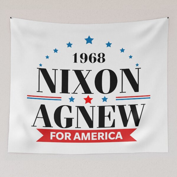 Item preview, Nixon Agnew 1968 designed and sold by historeetees1.