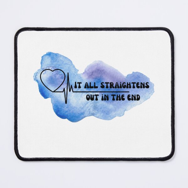 Item preview, Chronic Illness POTS, CHD medical Dark Humor "It all straightens out in the end"  designed and sold by Crafty-Anomaly.
