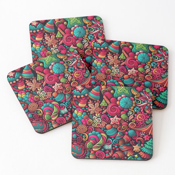 Item preview, Christmas doodles designed and sold by MrBeerholder.