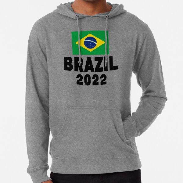 Men's Brazil National Team Sports Fan Sweatshirts & Hoodies