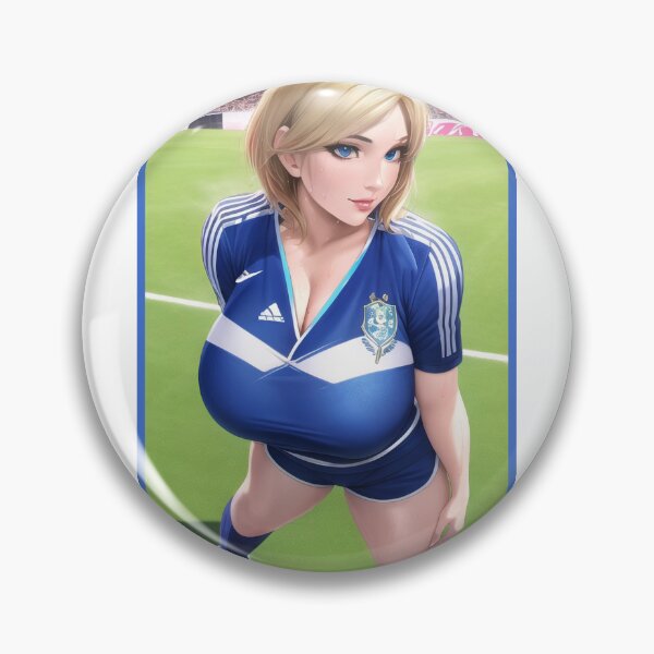 Item preview, Anime Waifu Goddess Playing Football designed and sold by shop4fun.