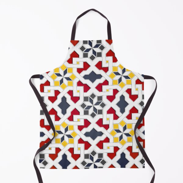 Item preview, Patrón Oriental - Diseño Geométrico, rojo, amarillo, gris. designed and sold by ohaniki.