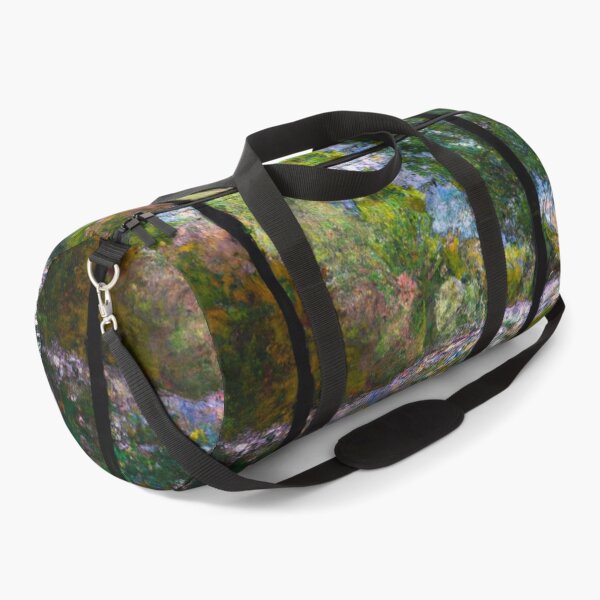 Item preview, Stained Glass of Monet Landscape  (AI Generated Art) designed and sold by Cowboy Folly.