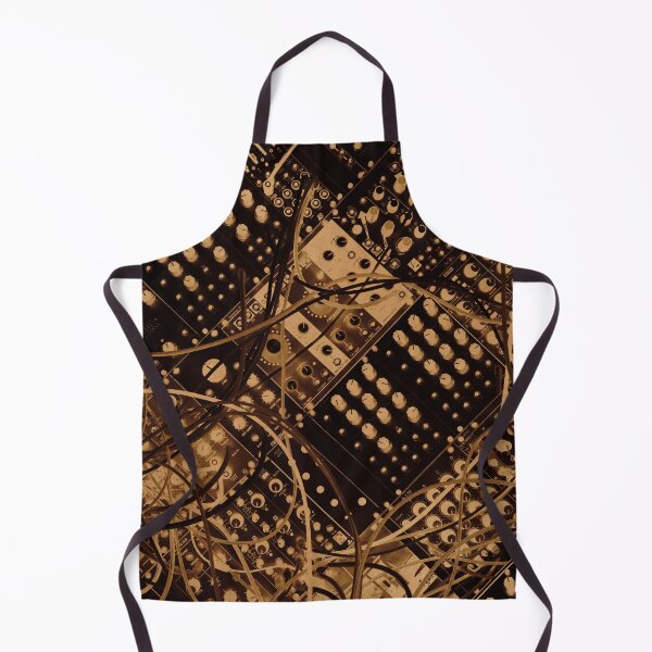 Item preview, Analog synthesizer  illustration - black , brown designed and sold by ohaniki.