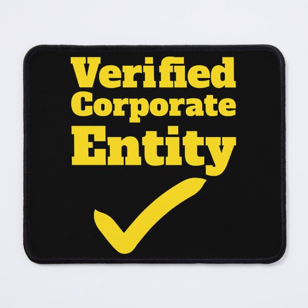 Item preview, Verified Corporate Entity designed and sold by PeachesMommy.