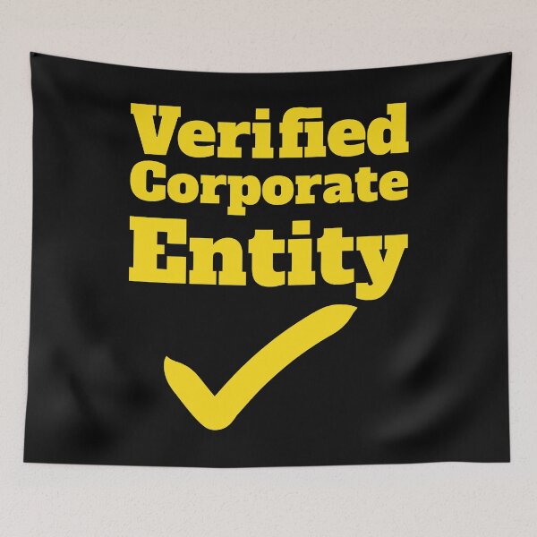 Item preview, Verified Corporate Entity designed and sold by PeachesMommy.