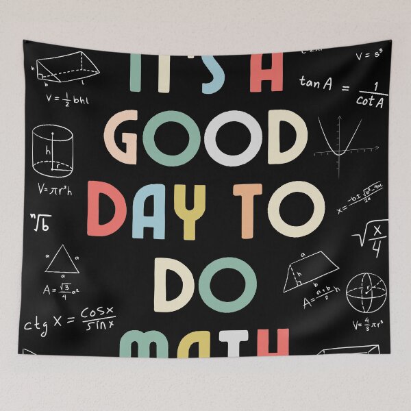 Item preview, It's a Good Day to Do Math designed and sold by zarbona1.