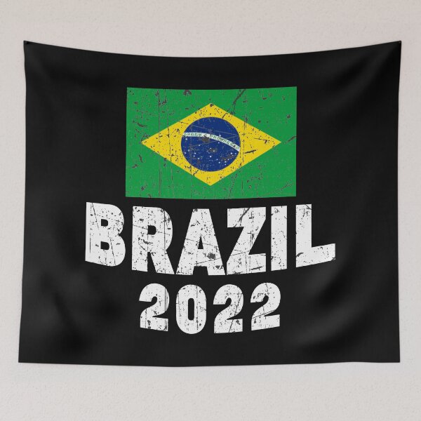 Item preview, Brazil Soccer Team Fan Football Brazilian Flag 2022 T-Shirt - Brazil T shirt Soccer - Brazil Flag Vintage - Brazilian designed and sold by Stixdesigns.