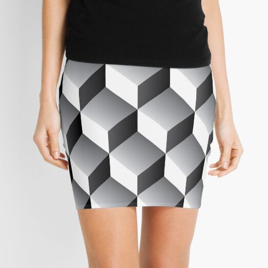 Black and white checkered skirt clearance 3d