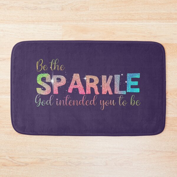 Item preview, Be The Sparkle God Intended You To Be, Christian design designed and sold by BringingHOPE.