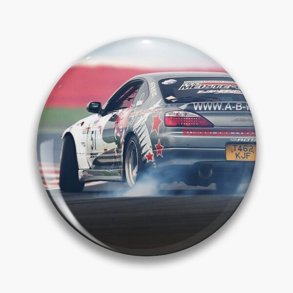 Item preview, Drifting Nissan Silvia Poster – JDM Drift King Art designed and sold by Road To Track.