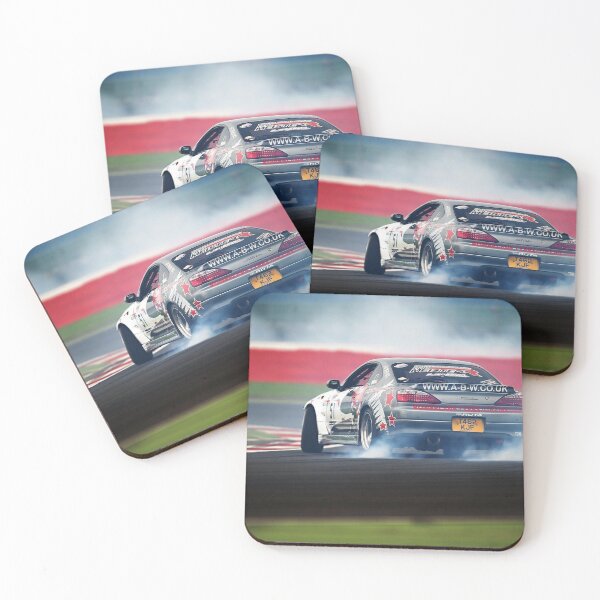 Item preview, Drifting Nissan Silvia Poster – JDM Drift King Art designed and sold by Road To Track.
