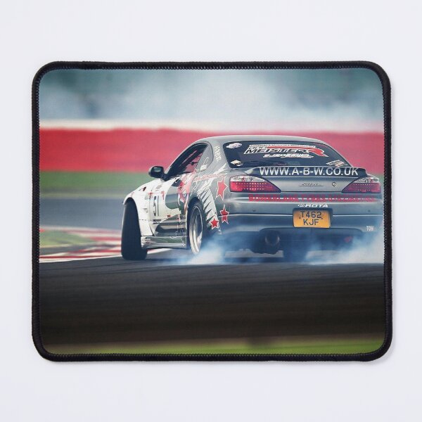 Item preview, Drifting Nissan Silvia Poster – JDM Drift King Art designed and sold by Road To Track.