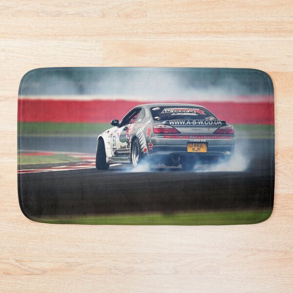Item preview, Drifting Nissan Silvia Poster – JDM Drift King Art designed and sold by Road To Track.