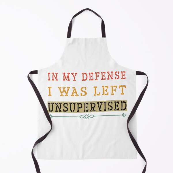 Item preview, Vintage Retro In my Defense I was left Unsupervised designed and sold by ACCL.
