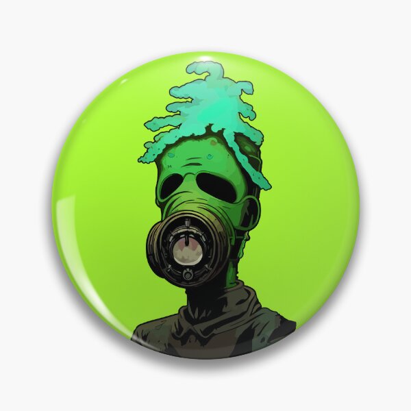 Item preview, Guy Gas Mask Dreadlock designed and sold by DistortedBrain.