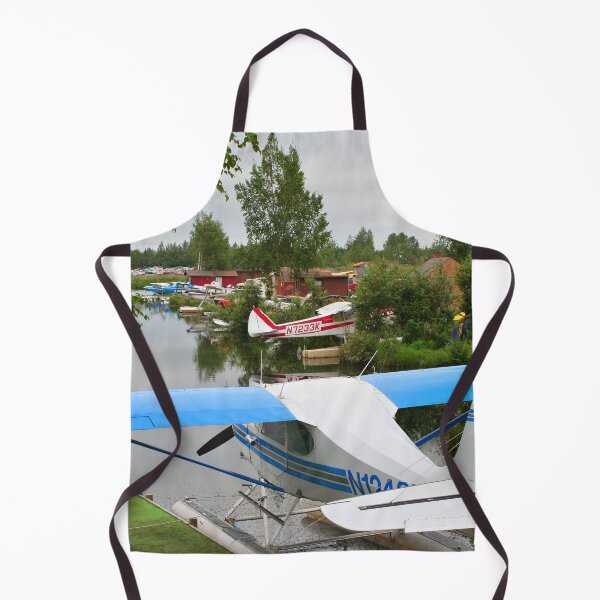 Item preview, Blue, white & grey float plane, Lake Hood, Alaska designed and sold by FranWest.