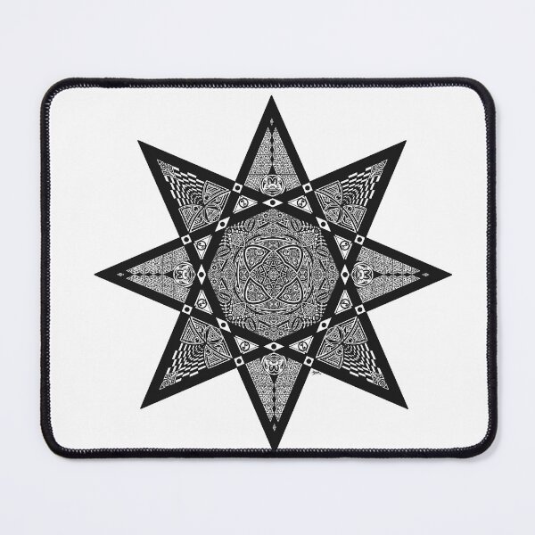 Item preview, Star tribal mandala designed and sold by DomaDoma.