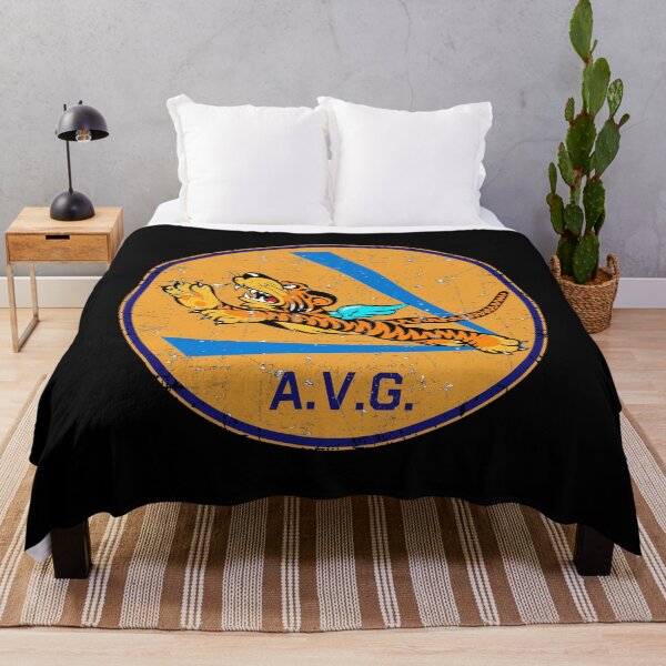 Item preview, AVG - Flying Tigers - Vintage Patch AVG Tagged - Grunge Style designed and sold by pzd501.