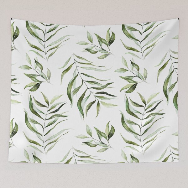 Item preview, Tropical Green Leaf Pattern designed and sold by klephotography.