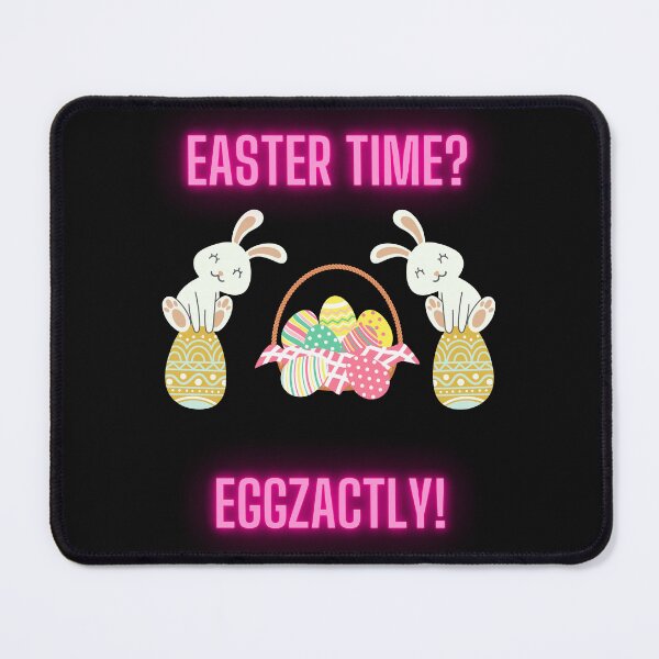 Item preview, Easter time? Eggzactly (Pink text) designed and sold by DEDDesign.