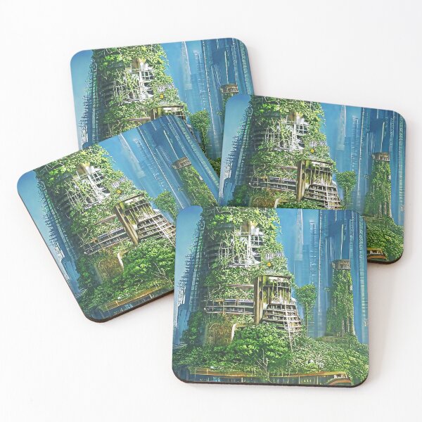Item preview, Dystopian Garden City designed and sold by the-alfiere.