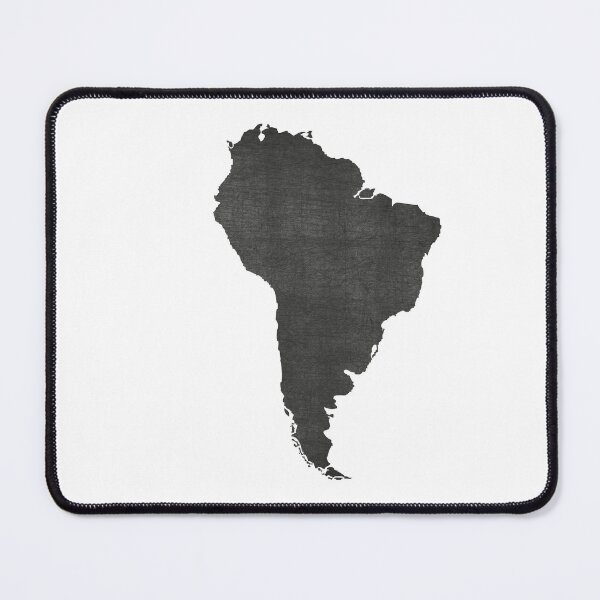Item preview, South America vintage map on gray background designed and sold by vintagegraphic.