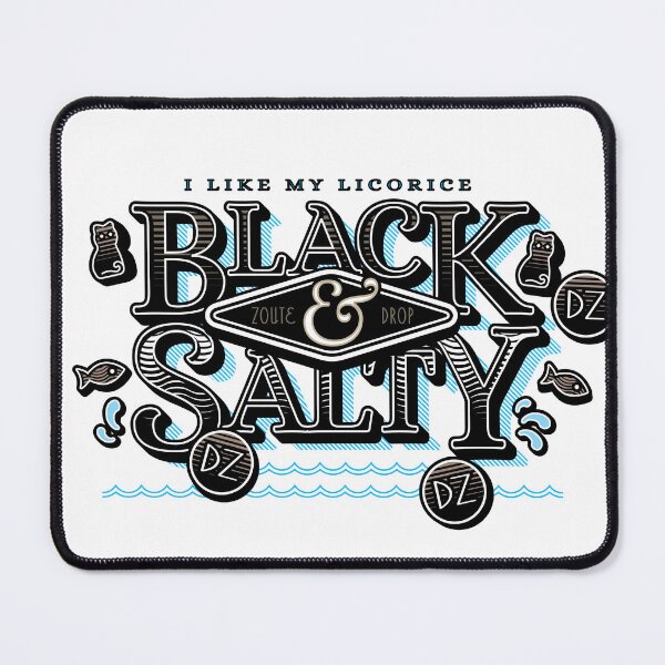 Item preview, Black & Salty designed and sold by murmurdesigns.