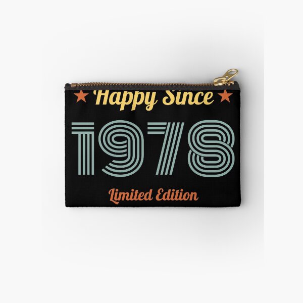 Item preview, VINTAGE HAPPY SINCE 1978 LIMITED EDITION BIRTHDAY GIFT IDEA designed and sold by Kipcio.