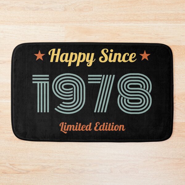 Item preview, VINTAGE HAPPY SINCE 1978 LIMITED EDITION BIRTHDAY GIFT IDEA designed and sold by Kipcio.