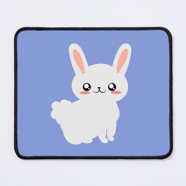 Item preview, cute fat white rabbit designed and sold by yessebel.