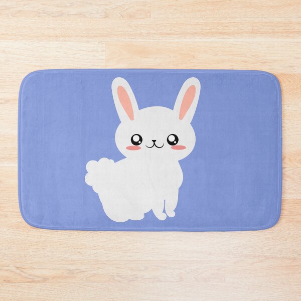 Item preview, cute fat white rabbit designed and sold by yessebel.