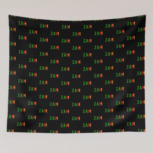 Item preview, ZAM (Zambia) Green / Red / Orange designed and sold by PEK1787.