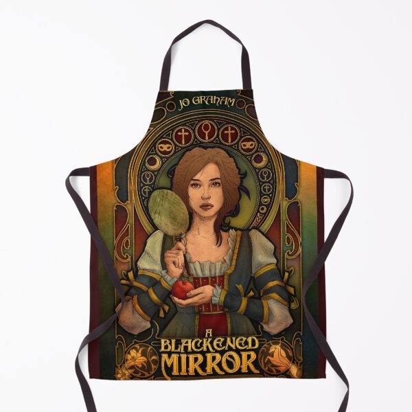 Item preview, Diseño de portada para la novela Blackened Mirror de Jo Graham designed and sold by AlexaelArtworks.