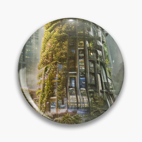 Item preview, Futuristic Garden City designed and sold by the-alfiere.
