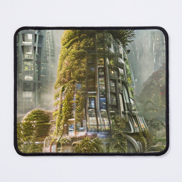 Item preview, Futuristic Garden City designed and sold by the-alfiere.