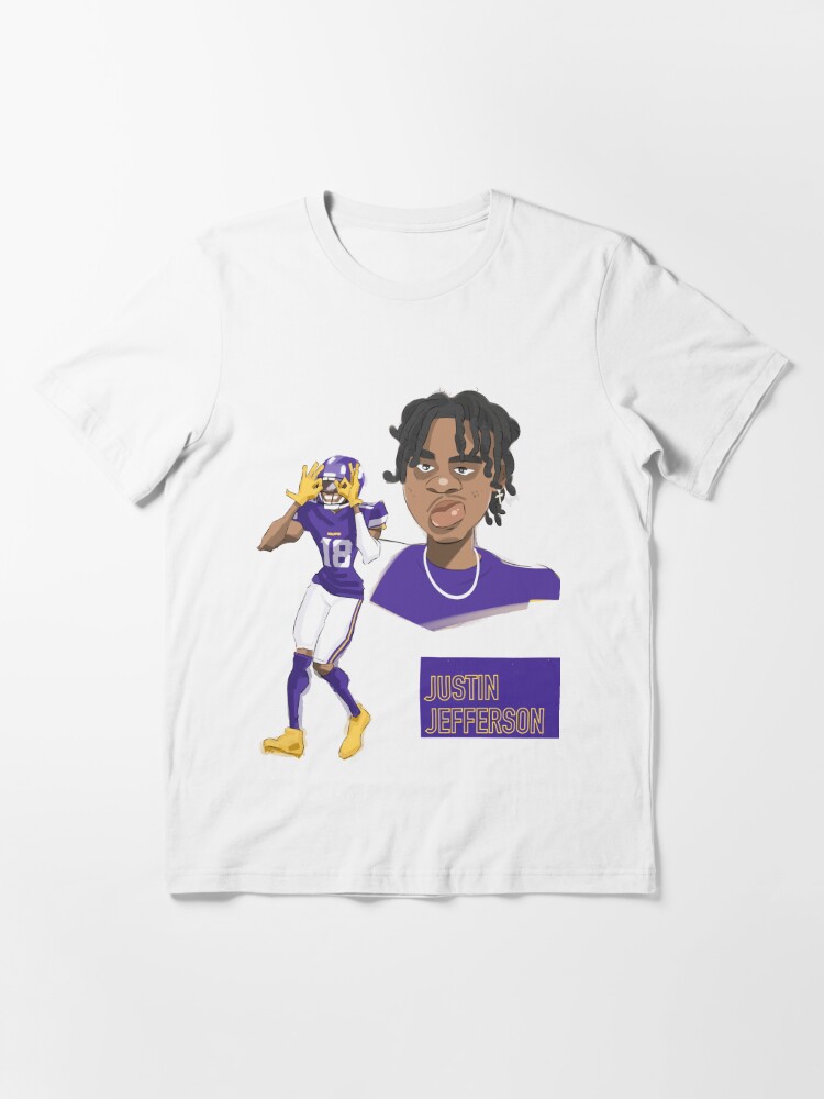 : Kid's T-Shirt Justin Jefferson Mirror Goat Minnesota