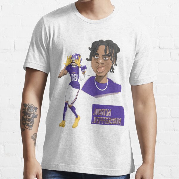 : Kid's T-Shirt Justin Jefferson Mirror Goat Minnesota