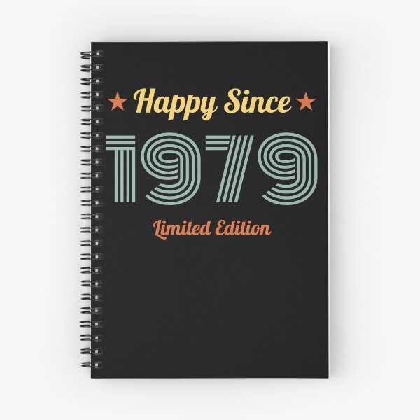 Item preview, VINTAGE HAPPY SINCE 1979 LIMITED EDITION BIRTHDAY GIFT IDEA designed and sold by Kipcio.