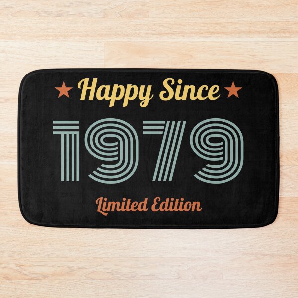 Item preview, VINTAGE HAPPY SINCE 1979 LIMITED EDITION BIRTHDAY GIFT IDEA designed and sold by Kipcio.