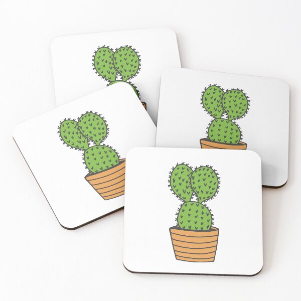 Item preview, Cactus colorful doodle illustration. Pot plant doodle illustration designed and sold by GulArt.