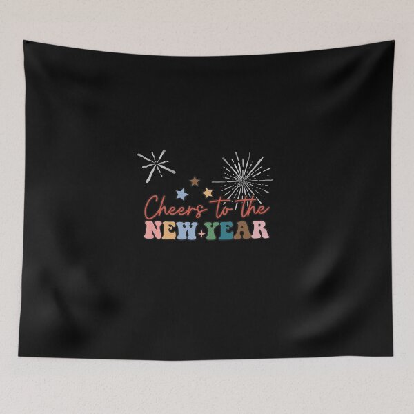 Item preview, Cheers to the new year - Funny Quote designed and sold by pod-plus-plus.