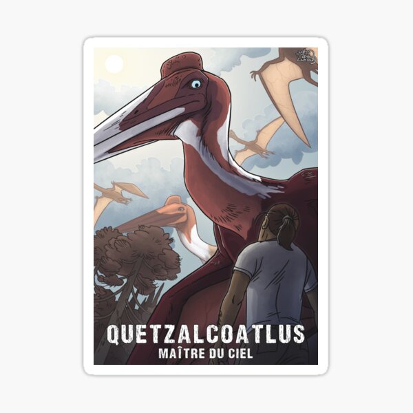 Quetzalcoatlus - FR Sticker