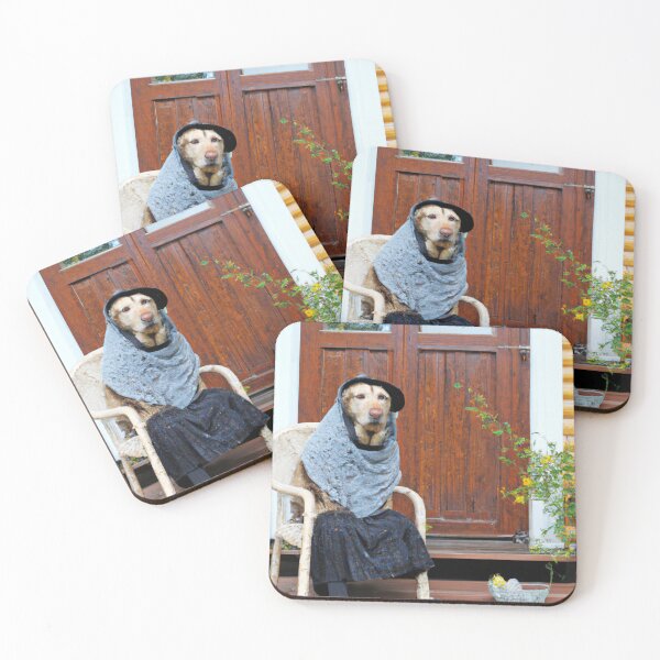 Item preview, Labrador woman on the porch designed and sold by Bakesales.