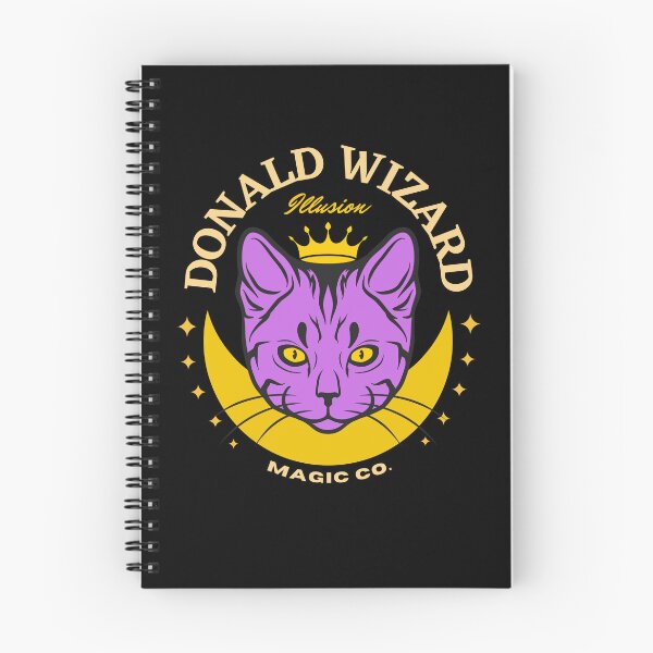 Item preview, DONALD NAME: DONALD WIZARD PURPLE CAT DESIGN. designed and sold by AlexRelax.