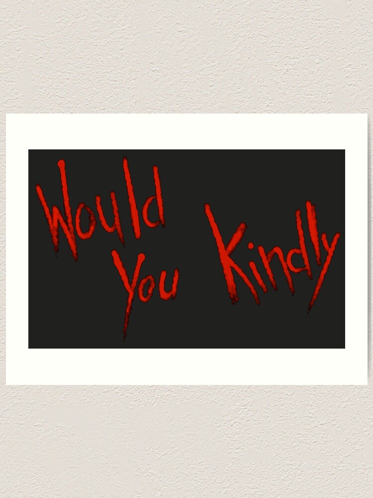 Would You Kindly - Bioshock | Art Print