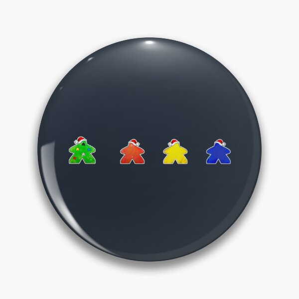 Item preview, christmas meeples designed and sold by ARTEMIDA'S STORE.