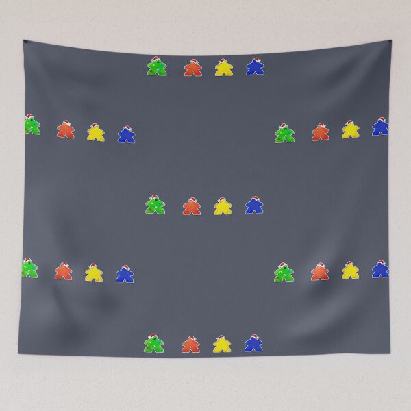 Item preview, christmas meeples designed and sold by ARTEMIDA'S STORE.