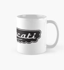 Retro Ducati Motorcycle Motorbike Mug