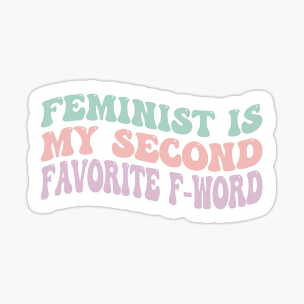Artikel-Vorschau von Feministin ist mein zweitliebstes F-Wort, designt und verkauft von Kayla Easter.